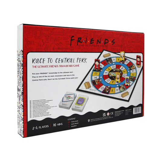 Friends Race to Central Perk Board Game, alternate view