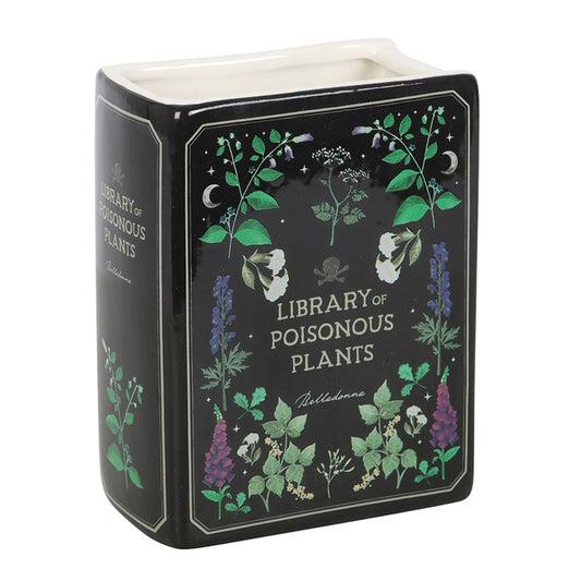 Poisonous Plants Book Shaped Vase, alternate view