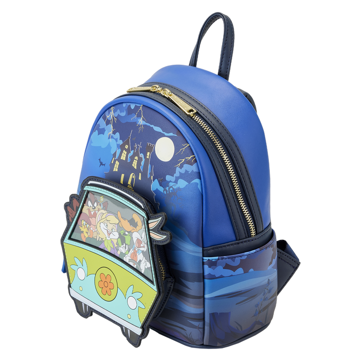 Loungefly Warner Bros 100th Anniversary Looney Tunes Scooby-Doo Mash Up Mini Backpack