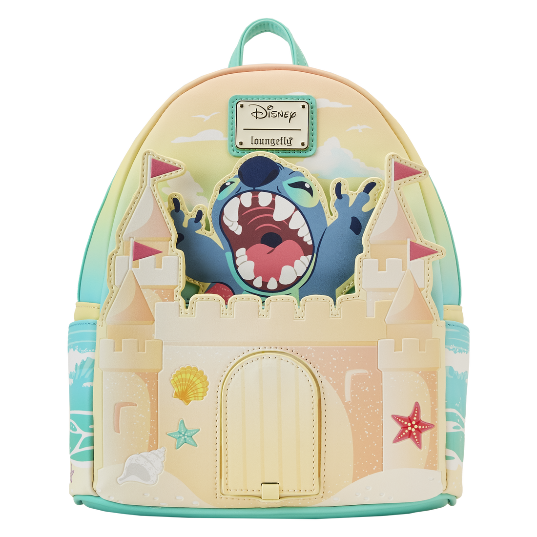 Loungefly Lilo & Stitch Sandcastle Beach Surprise Mini Backpack