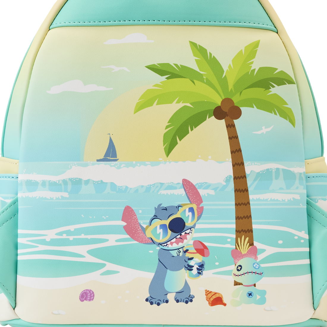 Loungefly Lilo & Stitch Sandcastle Beach Surprise Mini Backpack