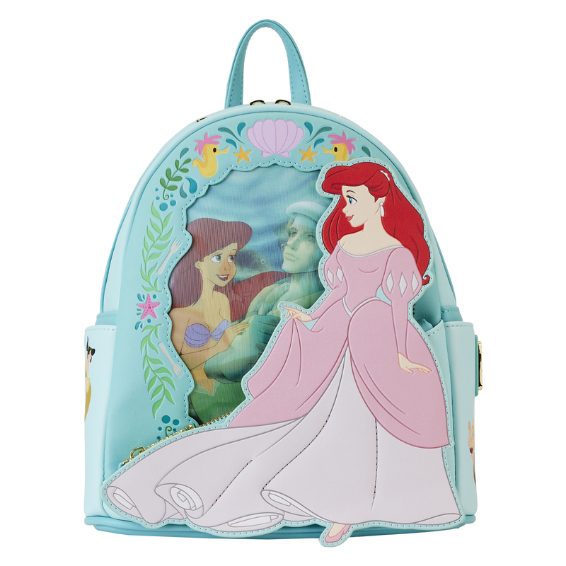 Loungefly The Little Mermaid Princess Series Lenticular Mini Backpack
