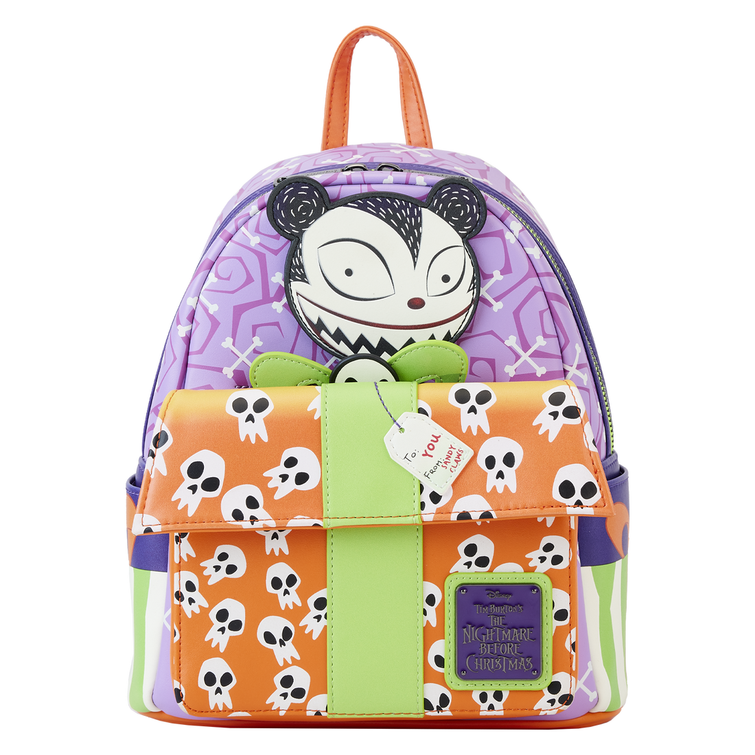 Loungefly Disney The Nightmare Before Christmas Scary Teddy Present Mini Backpack