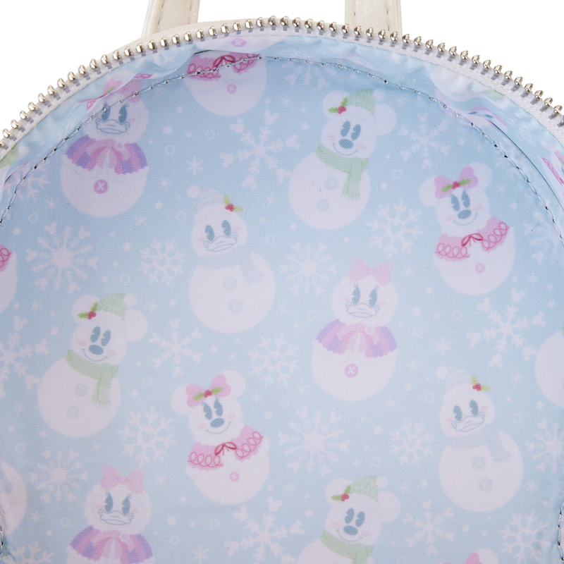 Loungefly Disney Minnie Mouse Pastel Snowman Mini Backpack