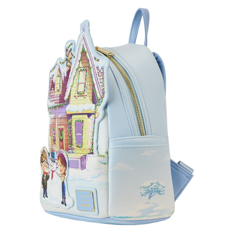 Loungefly Up House Holiday Light Up Mini Backpack