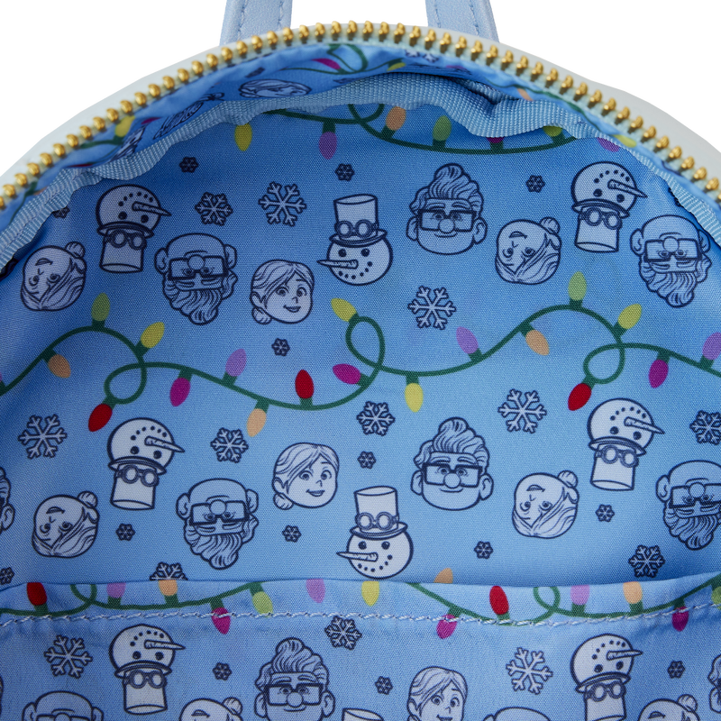 Loungefly Up House Holiday Light Up Mini Backpack