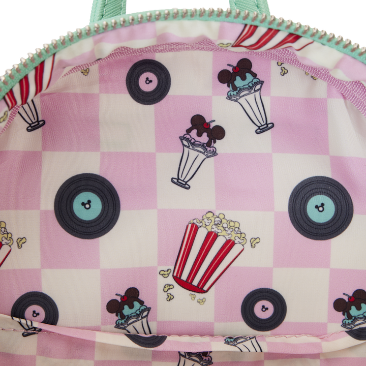 Loungefly Disney Mickey And Minnie Date Night Drive-In Mini Backpack