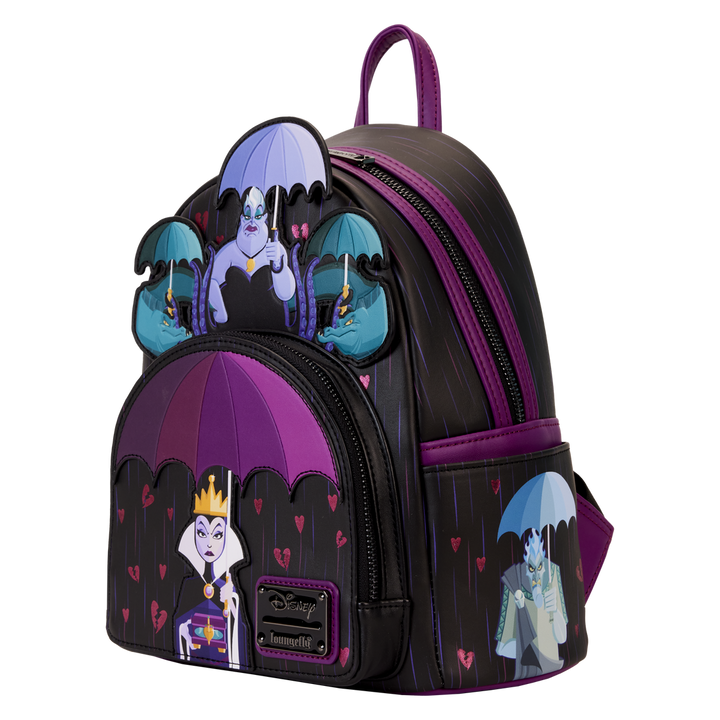 Loungefly Disney Villains Curse Your Hearts Mini Backpack