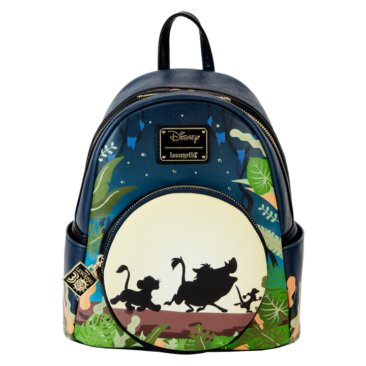 Loungefly Disney The Lion King 30th Anniversary Hakuna Matata Silhouette Mini Backpack