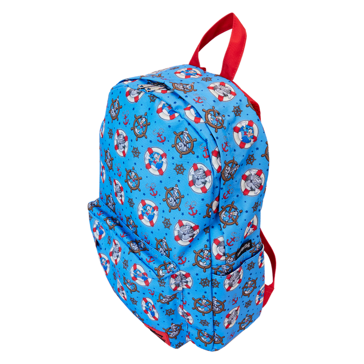 Loungefly Disney Donald Duck 90th Anniversary Nylon Backpack
