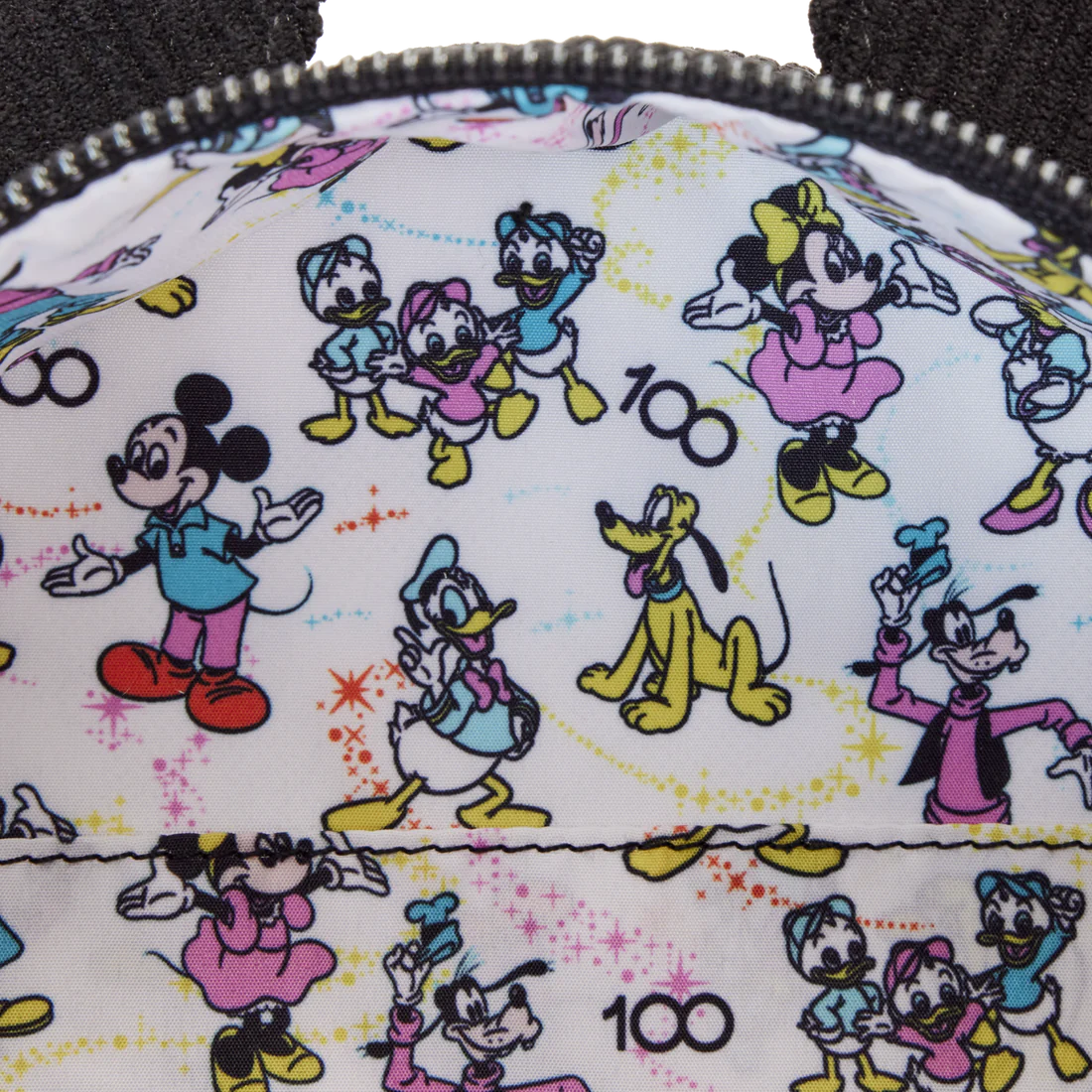 Loungefly Disney100 Mickey Mouse Classic Corduroy Convertible Mini Backpack & Crossbody Bag