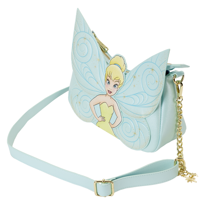 Loungefly Disney Peter Pan Tinker Bell Wings Cosplay Crossbody Bag
