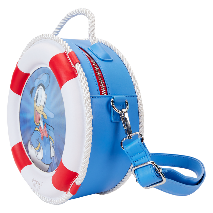 Loungefly Disney Donald Duck 90th Anniversary Lenticular Crossbody Bag