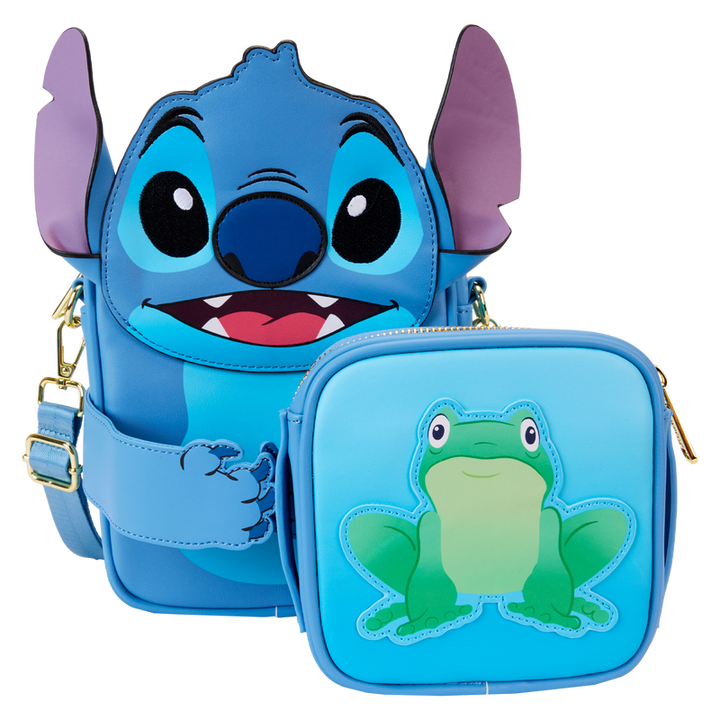 Loungefly Disney Stitch Camping Crossbuddies Bag