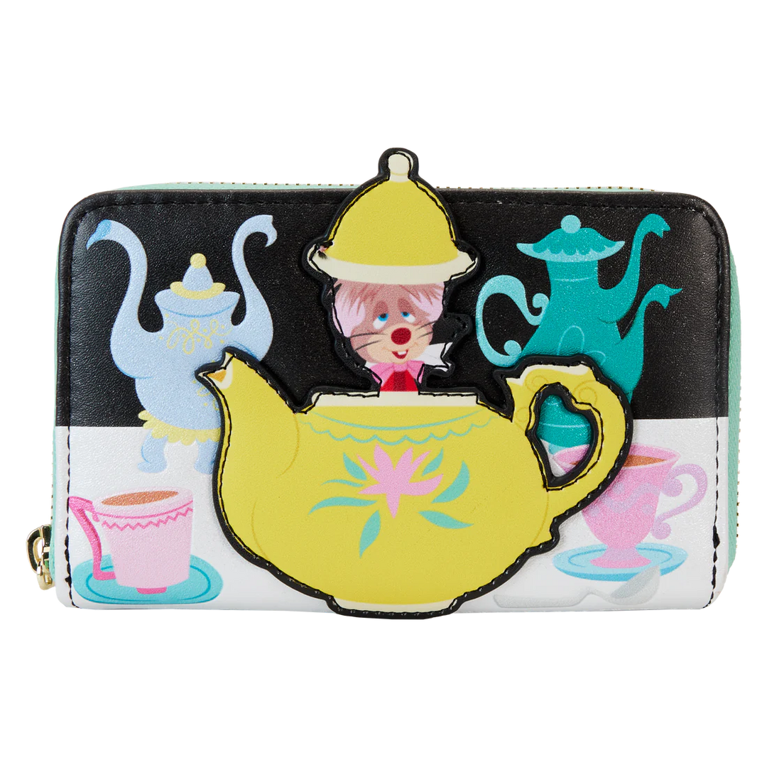 Loungefly Disney Alice In Wonderland Unbirthday Zip Around Wallet