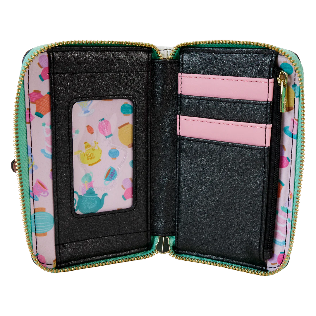 Loungefly Disney Alice In Wonderland Unbirthday Zip Around Wallet