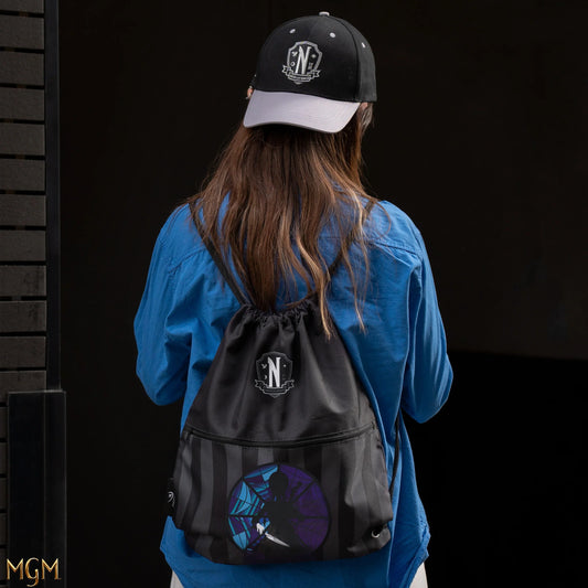 Wednesday with Cello Drawstring Bag, alternate view