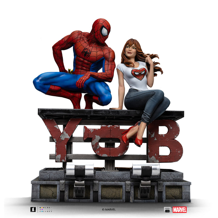 Iron Studios Marvel Comics Spider-Man and Mary Jane 1/6 Scale Limited Edition Diorama