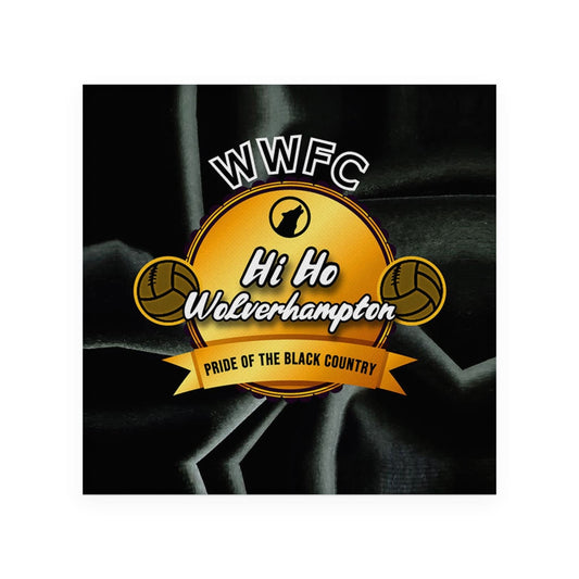 Wolverhampton Hi Ho - Football Coaster - Square Or Circle, alternate view
