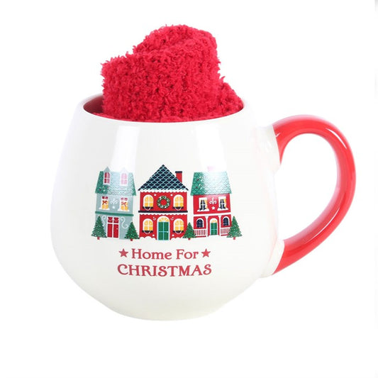 Home for Christmas Mug and Socks Set, alternate view