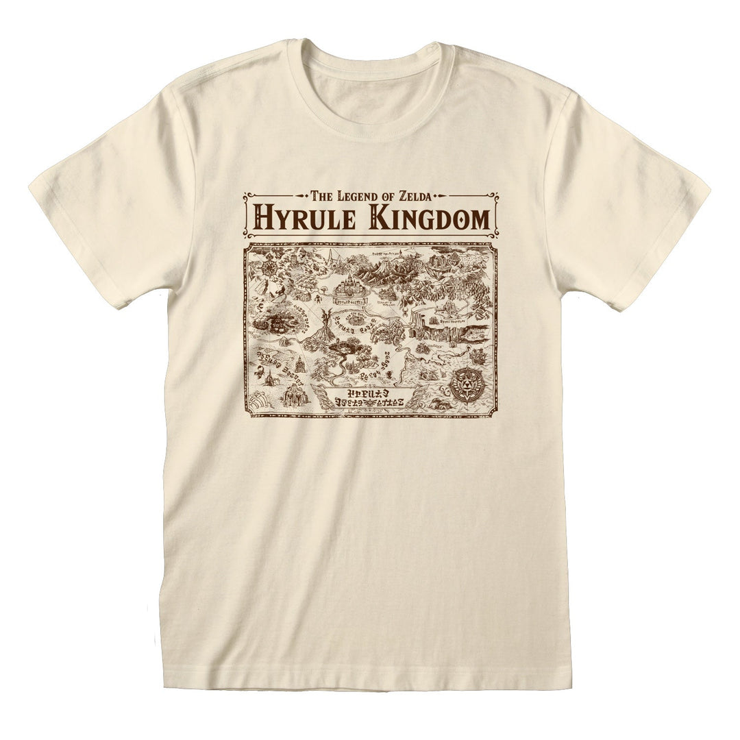 Nintendo Legend Of Zelda Map of Hyrule Unisex T-Shirt