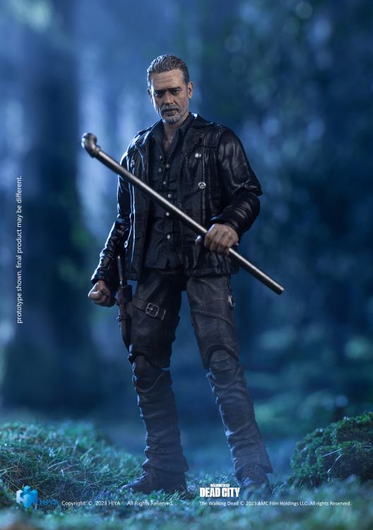 The Walking Dead Dead City Negan 1/18 Scale Action Figure