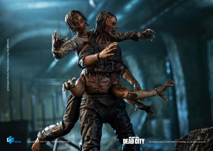 The Walking Dead Dead City Walker King /18 Scale Action Figure