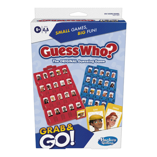 Guess Who Grab and Go Travel Game