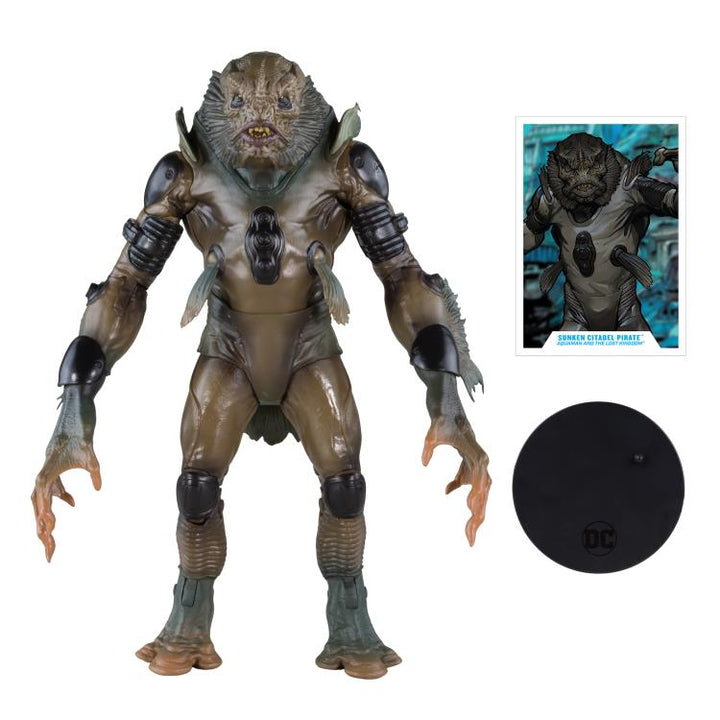 McFarlane Aquaman and the Lost Kingdom DC Multiverse Sunken Citadel Pirate Mega Action Figure *Coming Soon