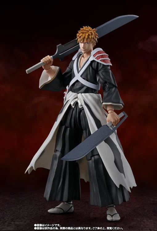 Bleach Thousand-Year Blood War S.H.Figuarts Ichigo Kurosaki (Dual Zangetsu) Action Figure