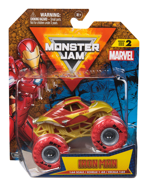 Monster Jam 1:64 Marvel Trucks (Case of 4)