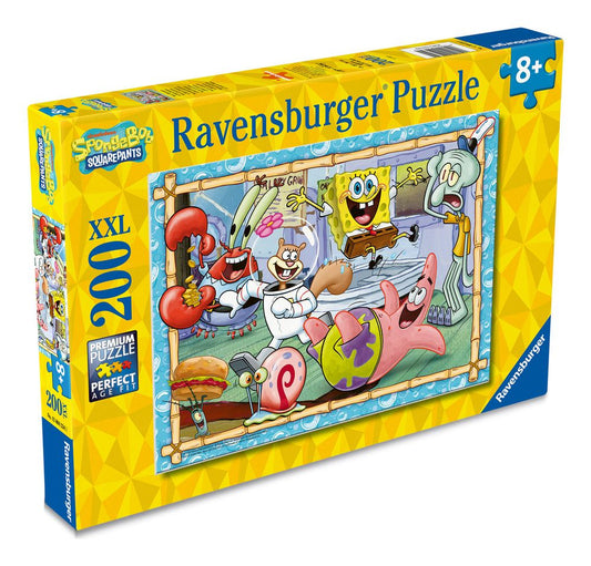 Spongebob Squarepants 200 Piece XXL Jigsaw Puzzle - Image