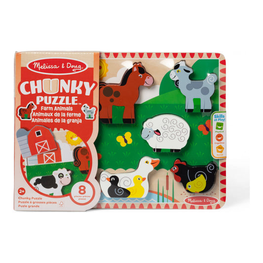 Melissa & Doug - Farm Chunky Puzzle