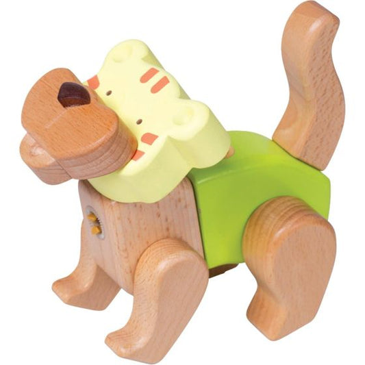 Small Foot Wooden Dino Tiger