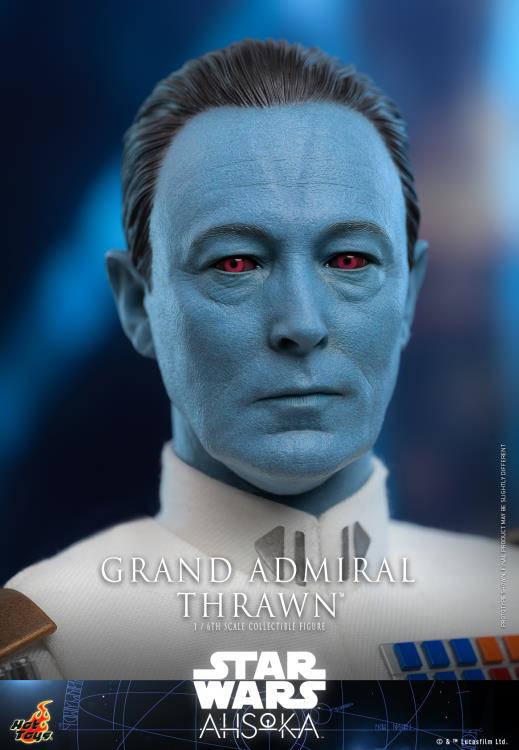 Hot Toys Star Wars Ahsoka Series Grand Admiral Thrawn 1/6th Scale Figure
