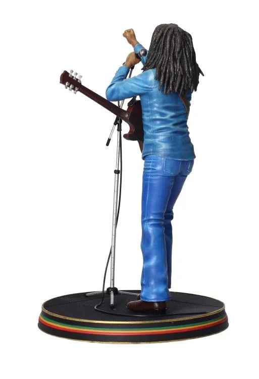 Official Bob Marley Live at the Rainbow Theatre 1977 Concert Posed Figure