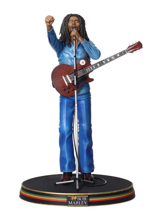 Official Bob Marley Live at the Rainbow Theatre 1977 Concert Posed Figure