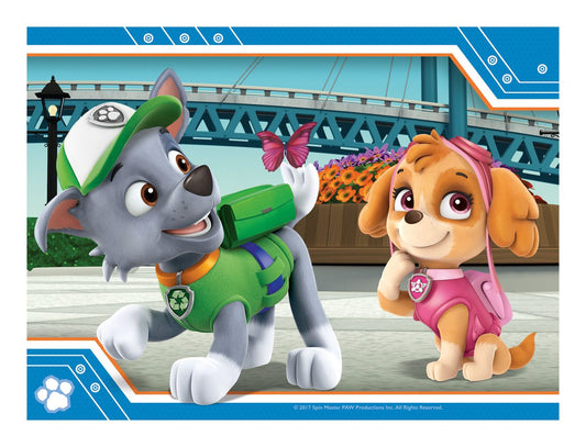 Paw Patrol 4 in a Box Jigsaw Puzzle - Image