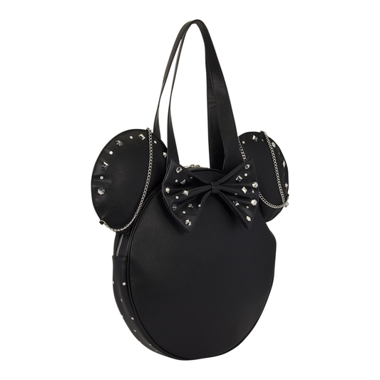 Loungefly - Minnie Mouse Studs & Chains Tote Bag