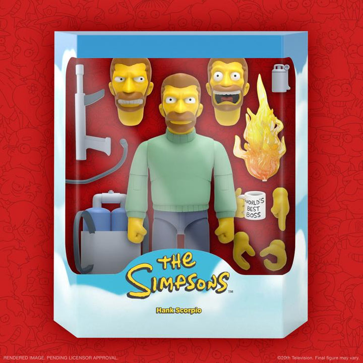 The Simpsons ULTIMATES! Hank Scorpio Action Figure