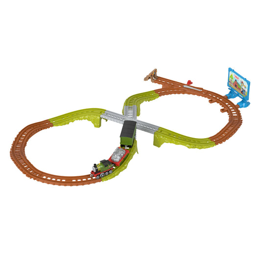 Thomas & Friends Push Along Train Track Whiff's Recycling Run Playset - Image 2