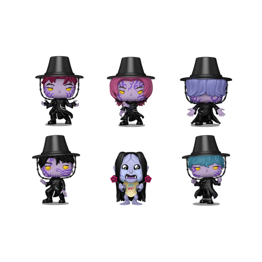 Mystery - K-Pop Demon Hunters - 6 Pieces in PDQ Funko Pop! Vinyl Figures