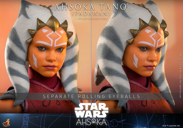 Hot Toys Star Wars Ahsoka Series Ahsoka Tano (Padawan) 1/6th Scale Figure