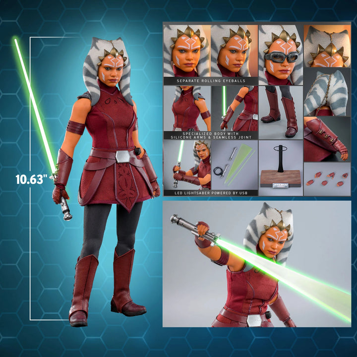 Hot Toys Star Wars Ahsoka Series Ahsoka Tano (Padawan) 1/6th Scale Figure