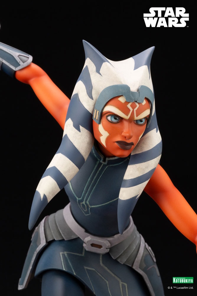 Star Wars The Clone Wars ArtFX Ahsoka Tano Statue