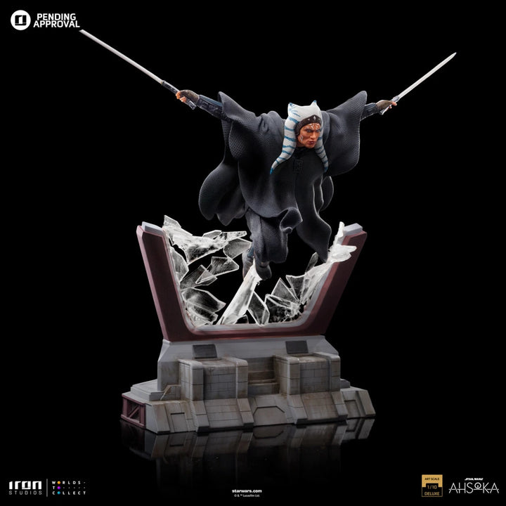 Iron Studios Star Wars Ahsoka Series Ahsoka Tano Deluxe 1/10 Art Scale Limited Edition Statue