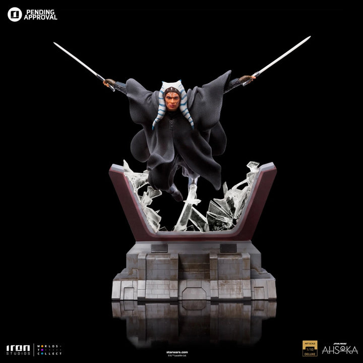 Iron Studios Star Wars Ahsoka Series Ahsoka Tano Deluxe 1/10 Art Scale Limited Edition Statue