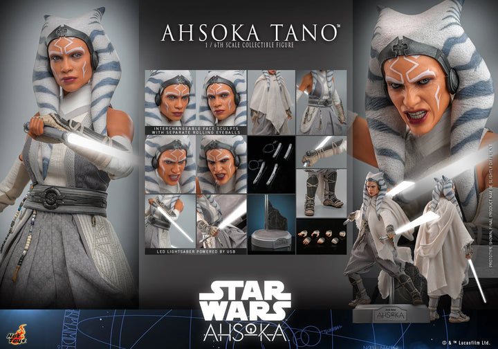 Hot Toys Star Wars Ahsoka Series Ahsoka Tano 1/6th Scale Figure