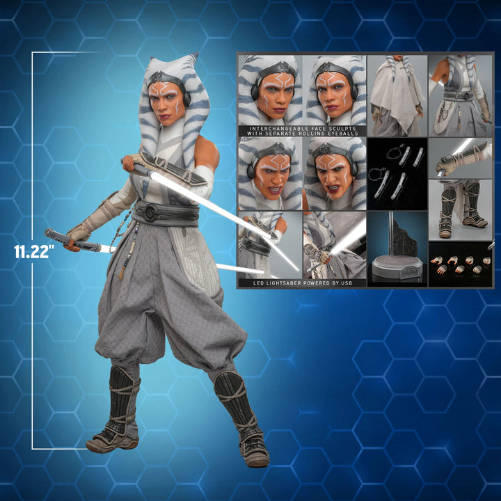 Hot Toys Star Wars Ahsoka Series Ahsoka Tano 1/6th Scale Figure