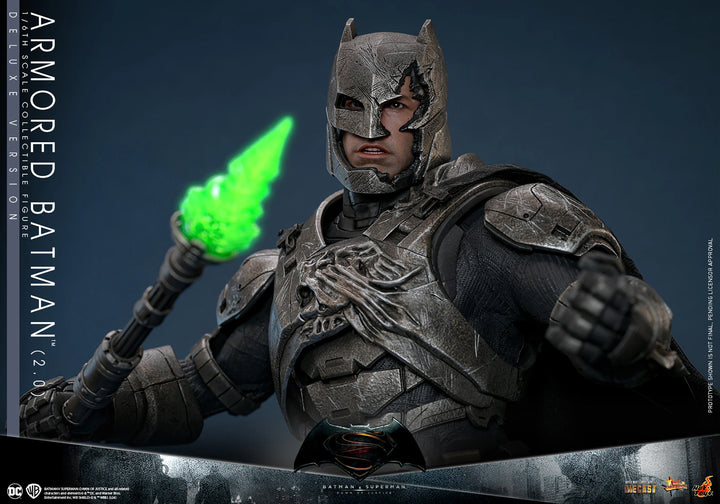 Hot Toys Batman v Superman Dawn of Justice Armored Batman (2.0) 1/6th Scale Deluxe Figure